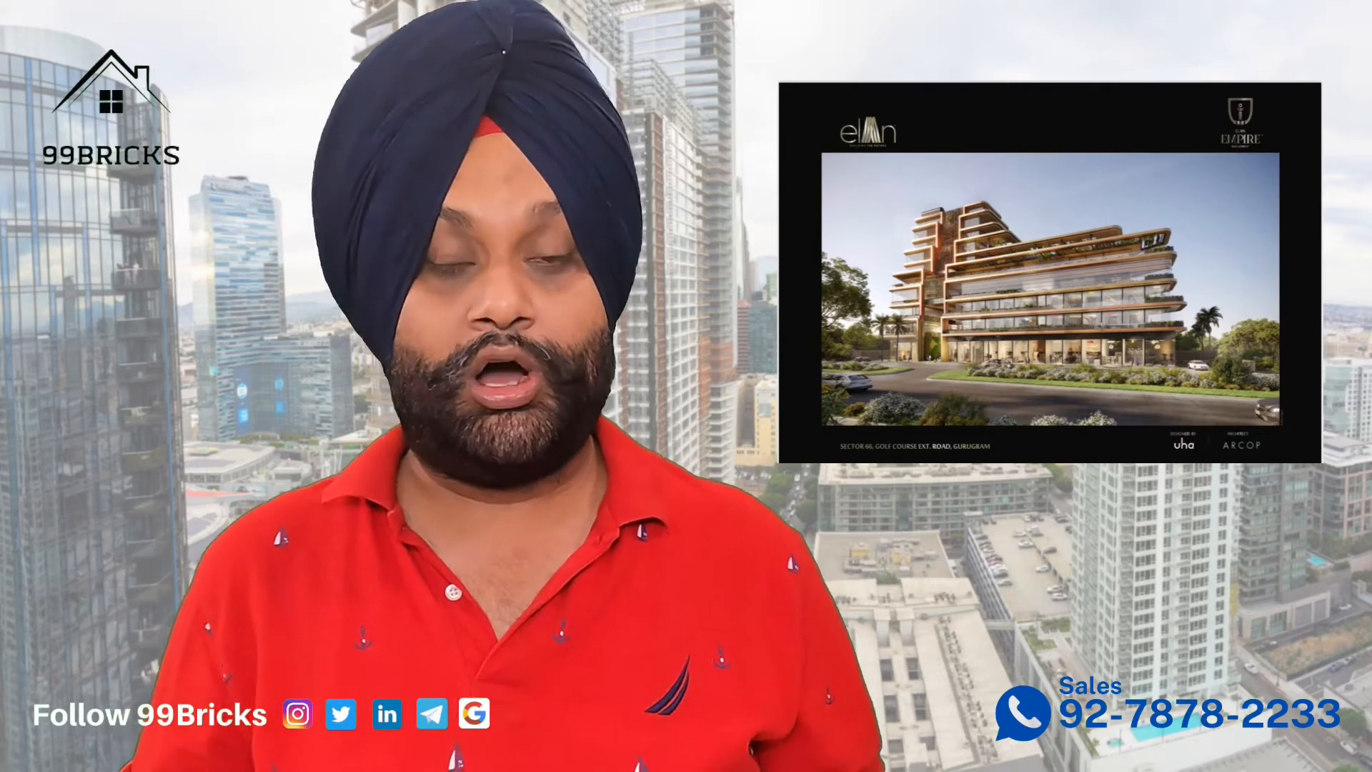 Elan Empire sector 66 Gurgaon | new commercial property in Gurgaon